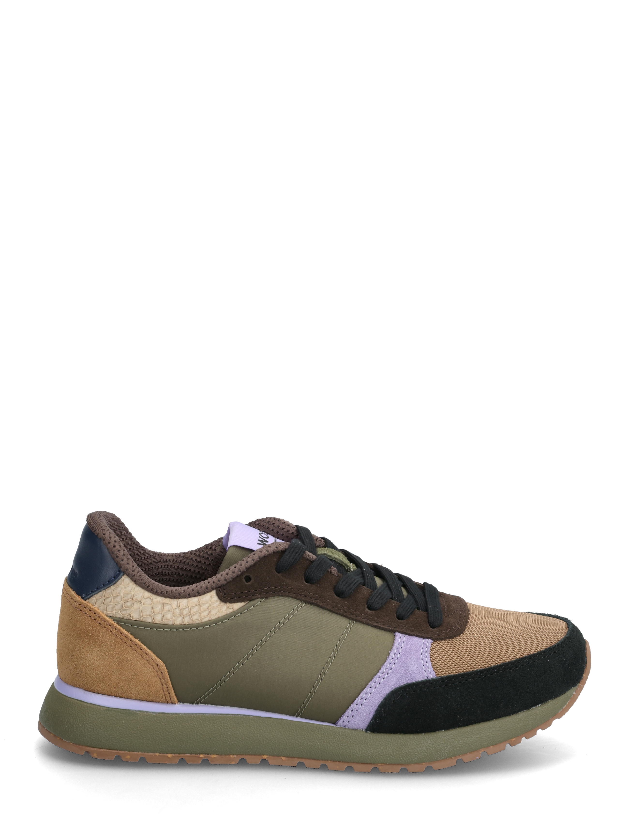 WODEN - Ronja - madala säärega tossud - dark olive/orchid - 2