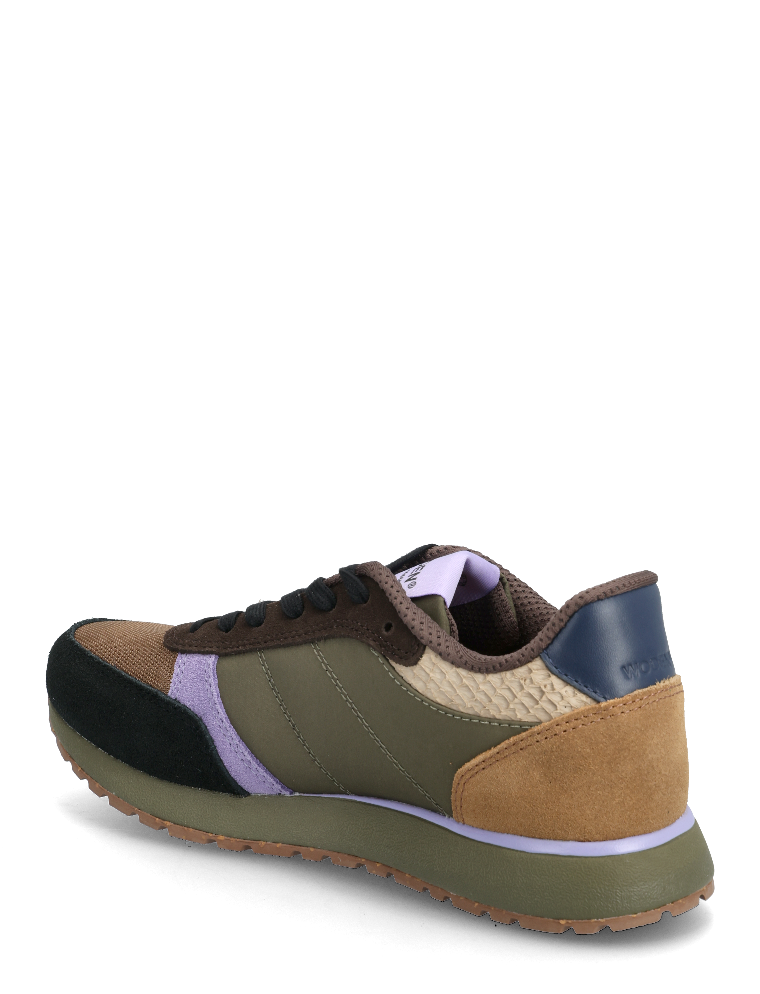 WODEN - Ronja - madala säärega tossud - dark olive/orchid - 3