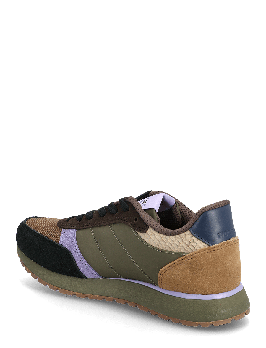 WODEN - Ronja - madala säärega tossud - dark olive/orchid - 3