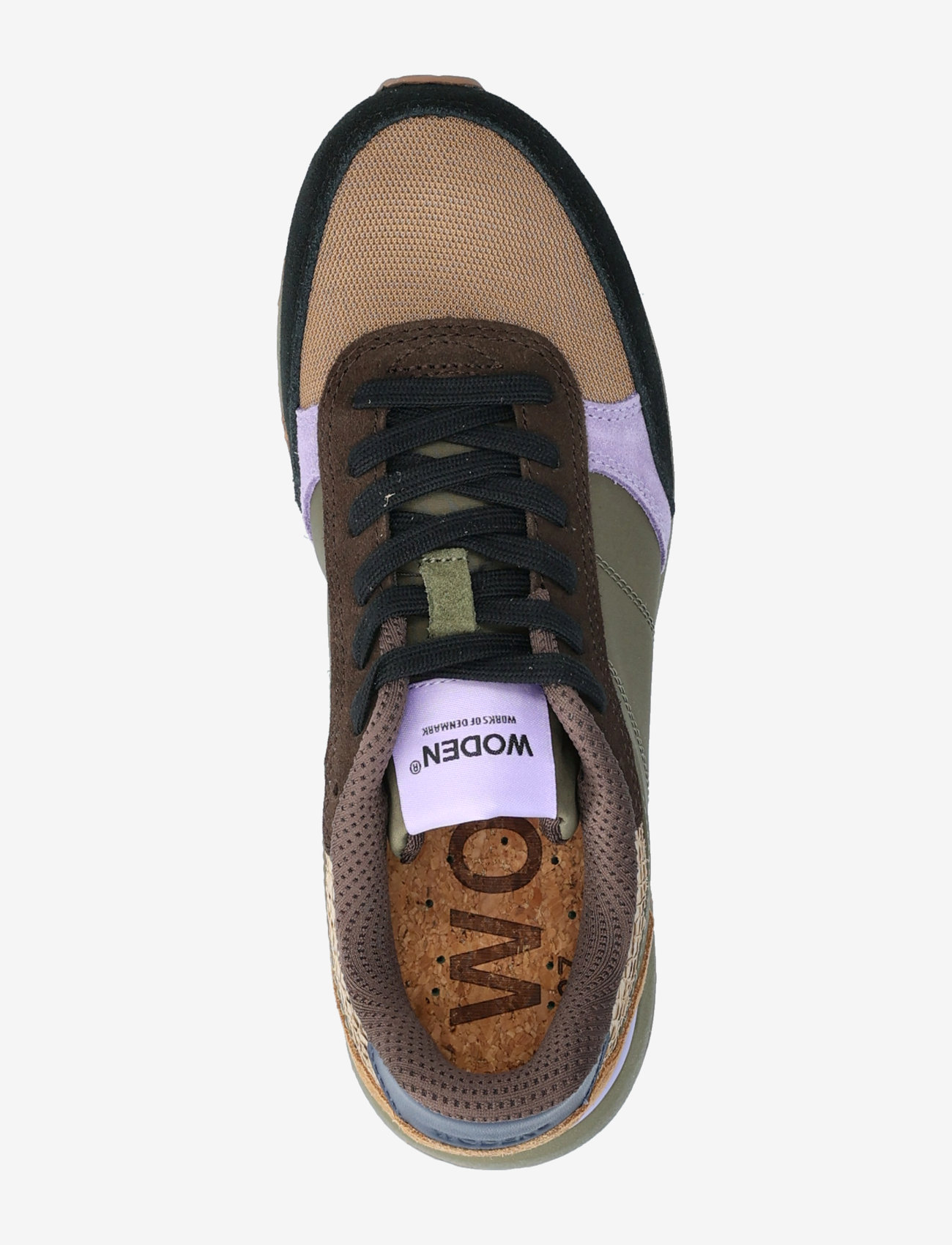 WODEN - Ronja - niedrige sneakers - dark olive/orchid - 3