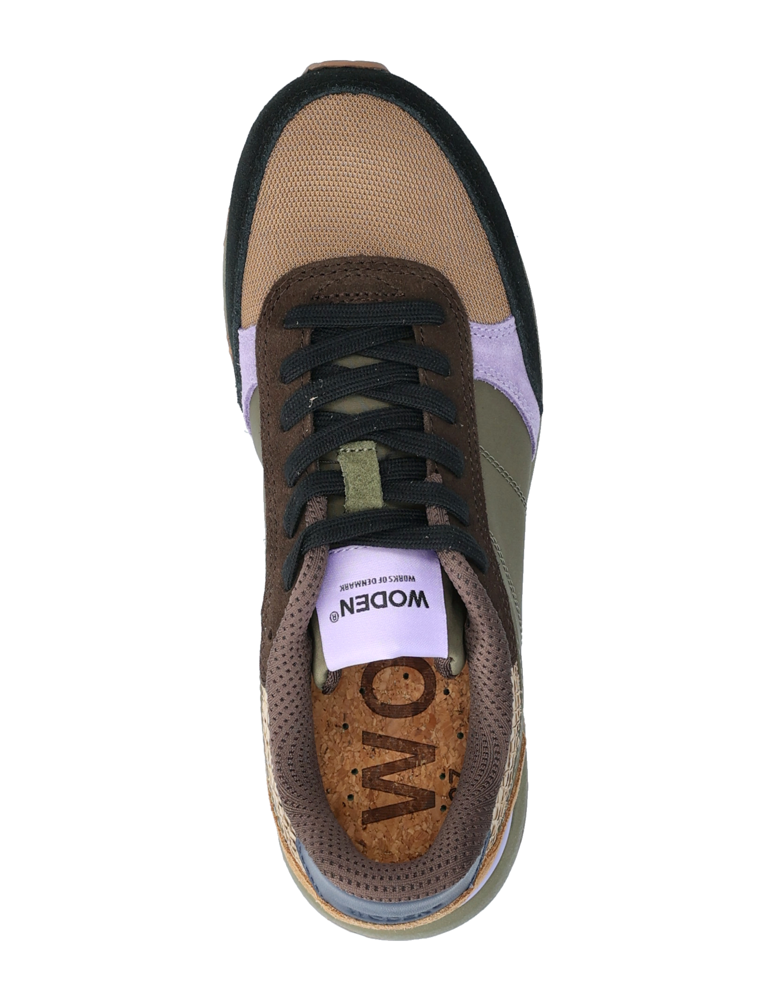 WODEN - Ronja - madala säärega tossud - dark olive/orchid - 4