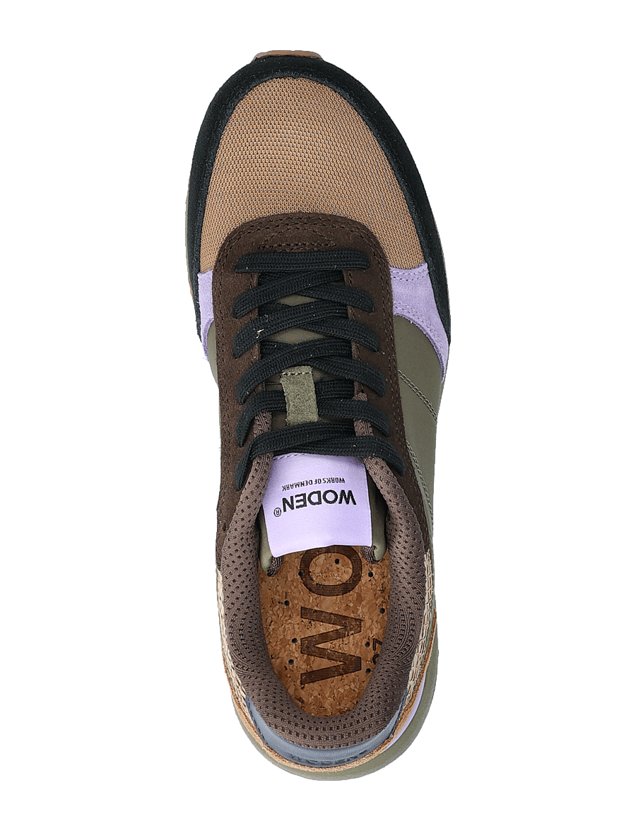 WODEN - Ronja - madala säärega tossud - dark olive/orchid - 4