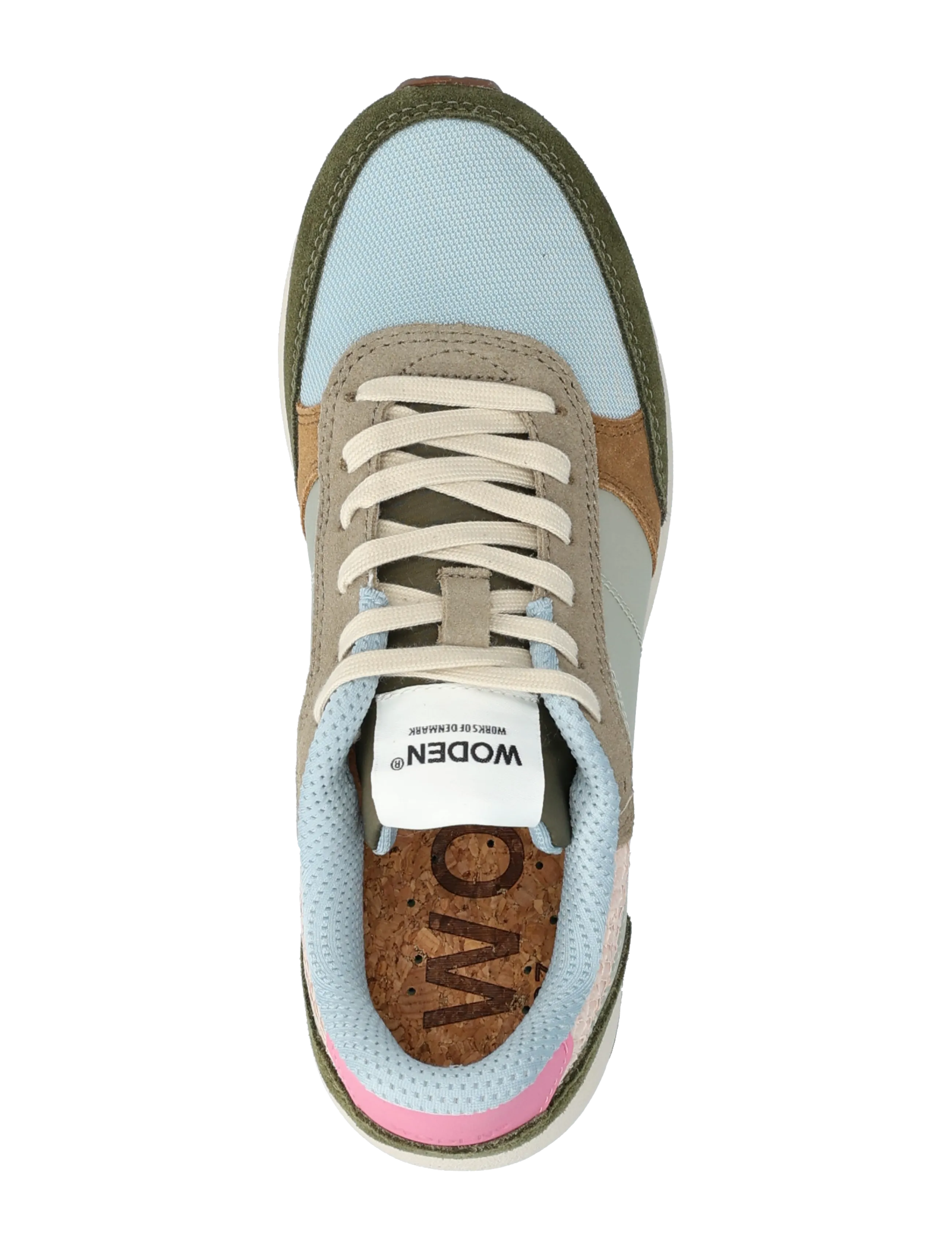 WODEN - Ronja - niedrige sneaker - stone multi - 3