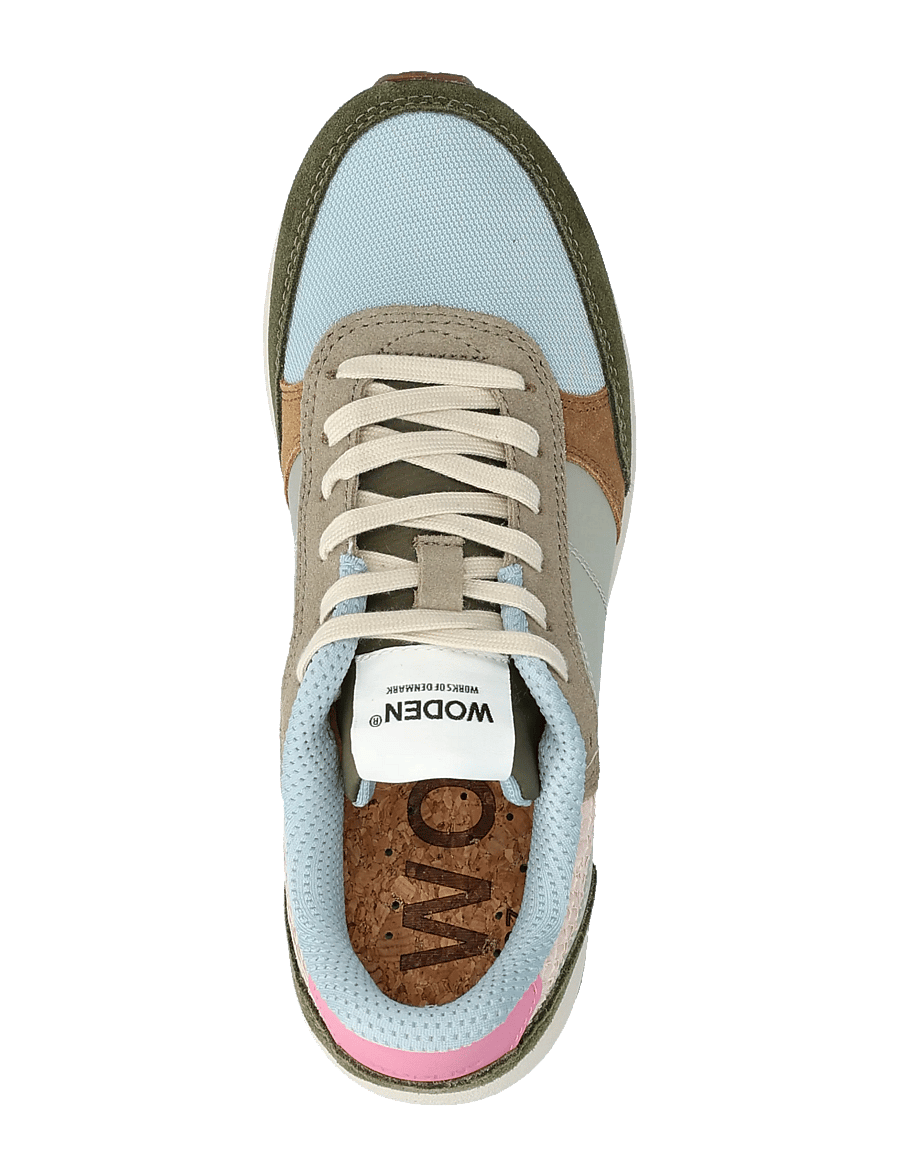 WODEN - Ronja - niedrige sneaker - stone multi - 3