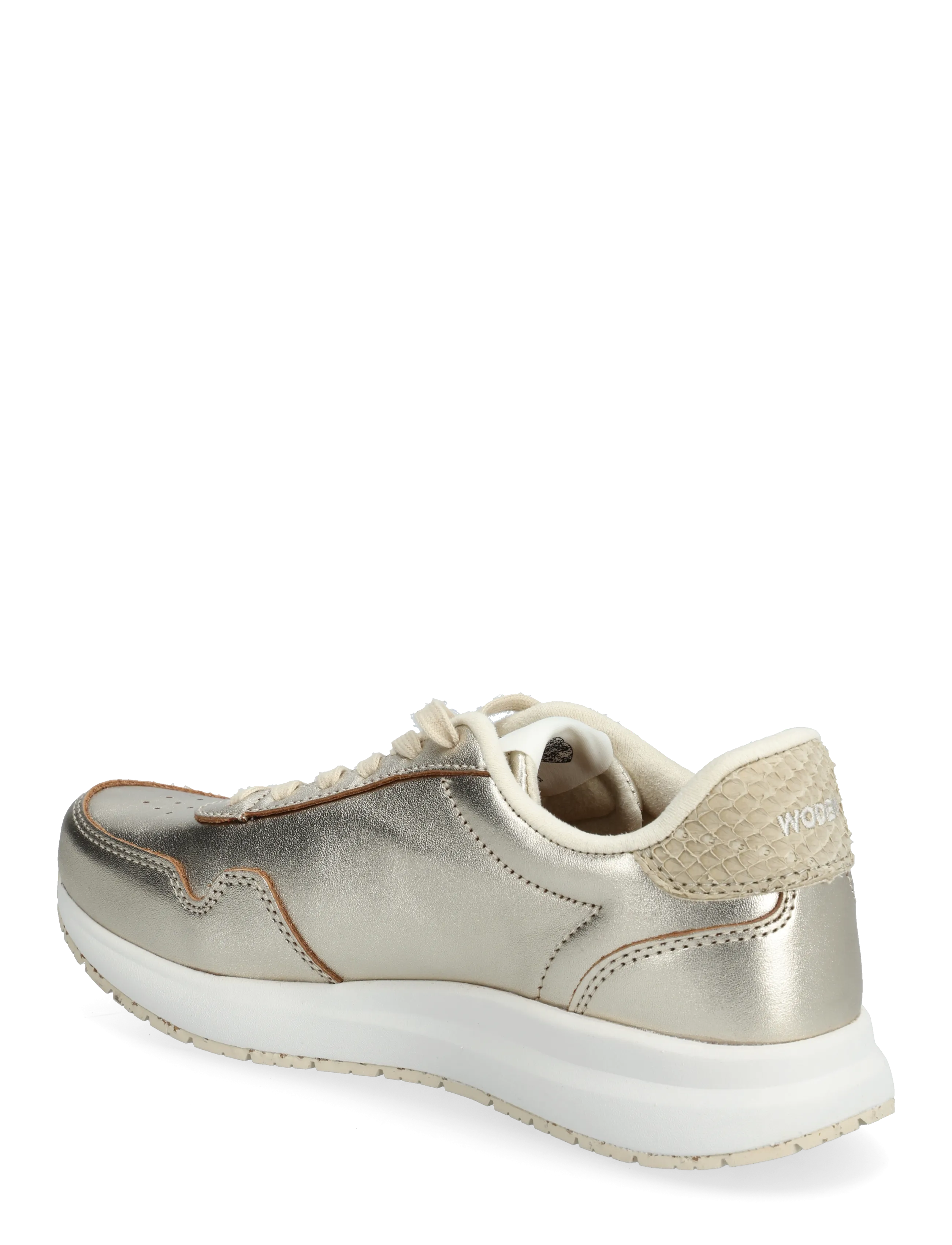 WODEN - Nora Natural Soft Metallic - niedrige sneaker - gold - 2