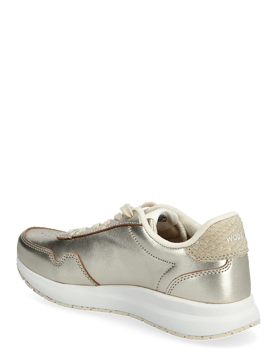 WODEN - Nora Natural Soft Metallic - niedrige sneaker - gold - 2