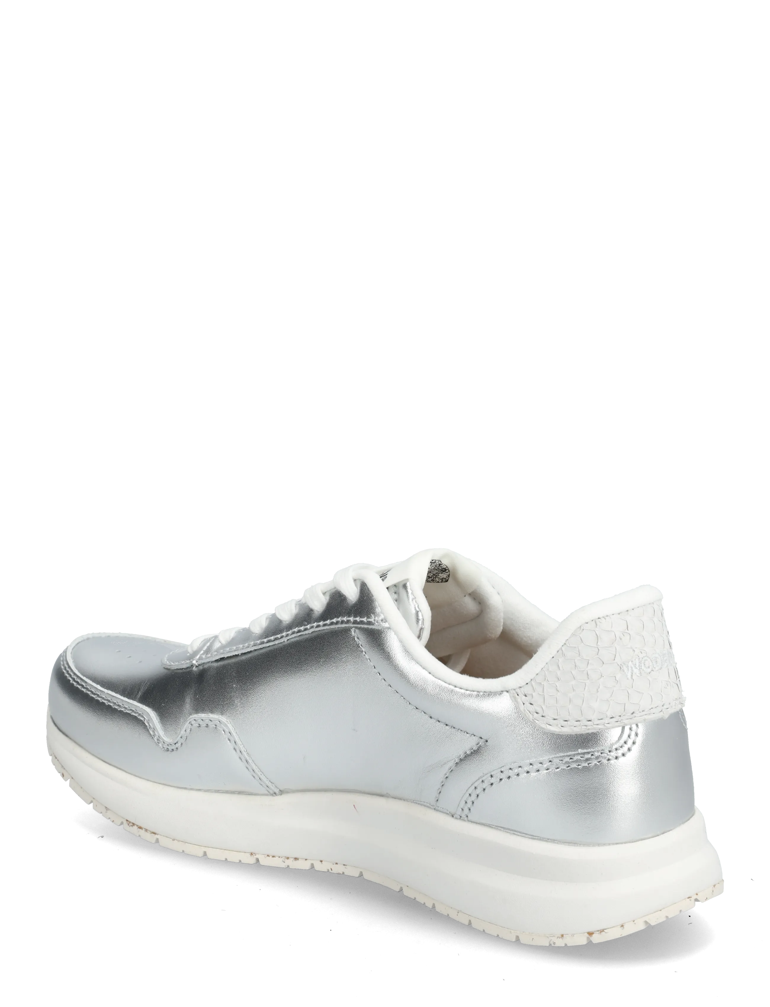 WODEN - Nora Natural Soft Metallic - niedrige sneaker - silver - 2