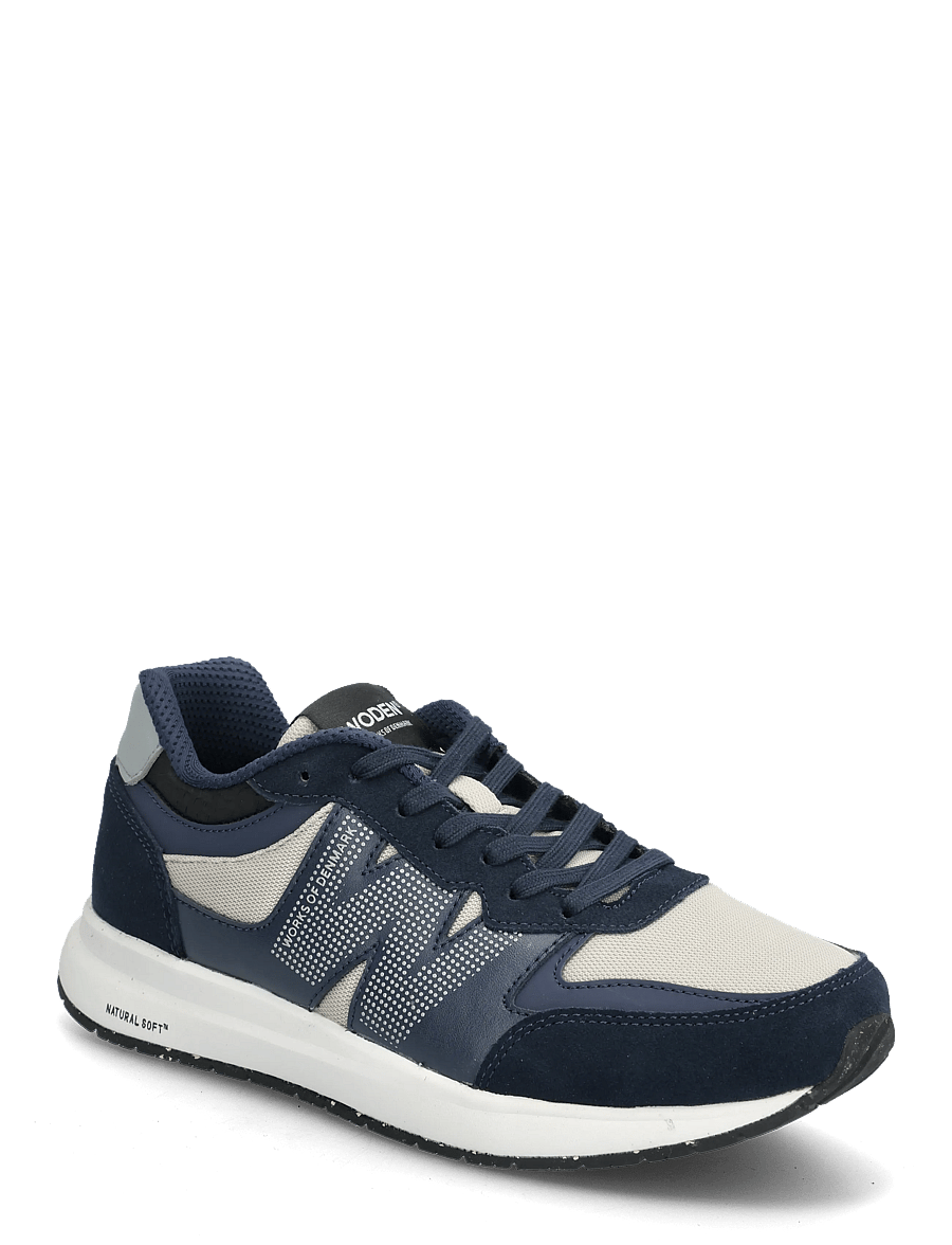 WODEN - Rigmor Reflective - niedrige sneaker - navy - 0
