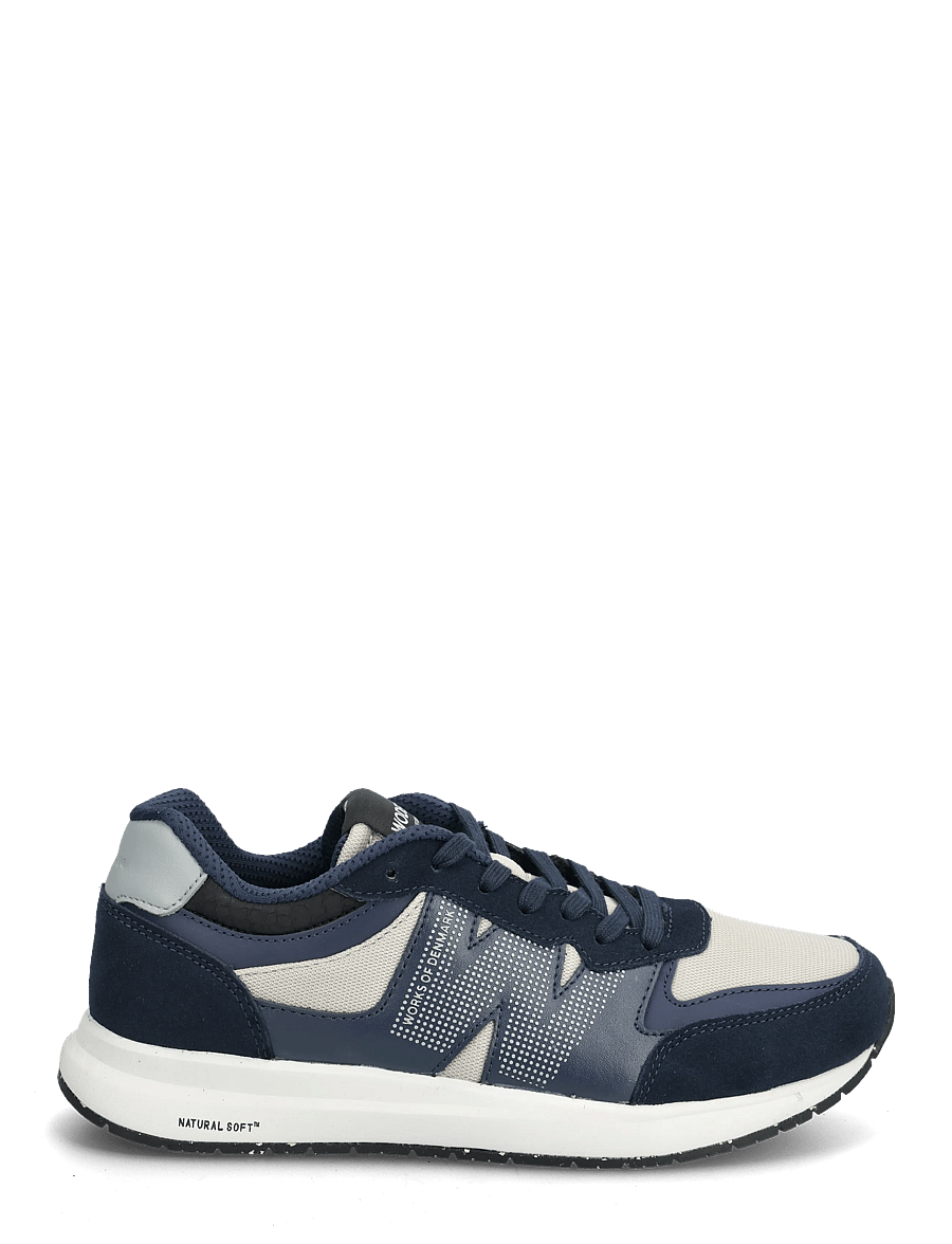 WODEN - Rigmor Reflective - niedrige sneaker - navy - 1