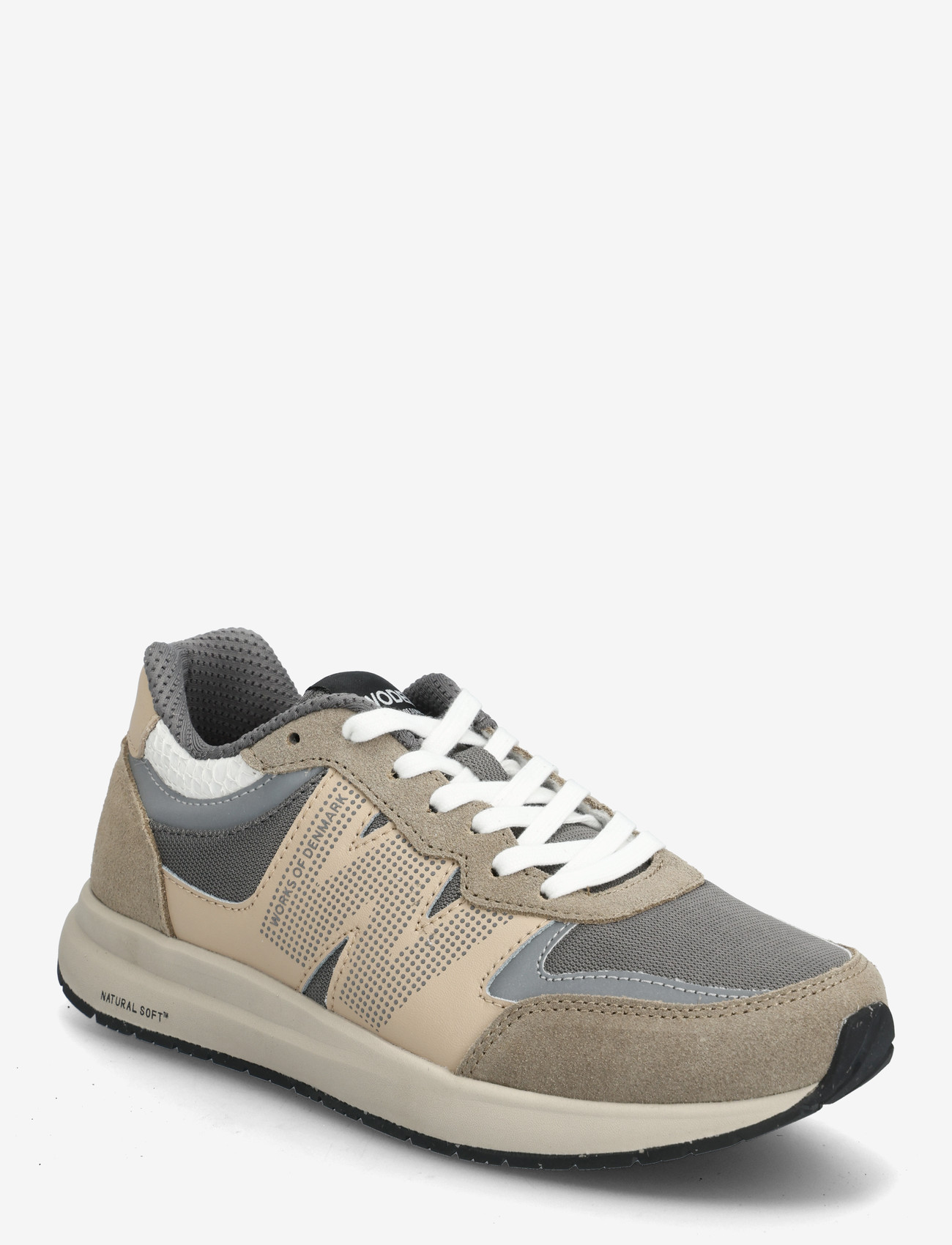 WODEN - Rigmor Reflective - lave sneakers - silver mink - 0