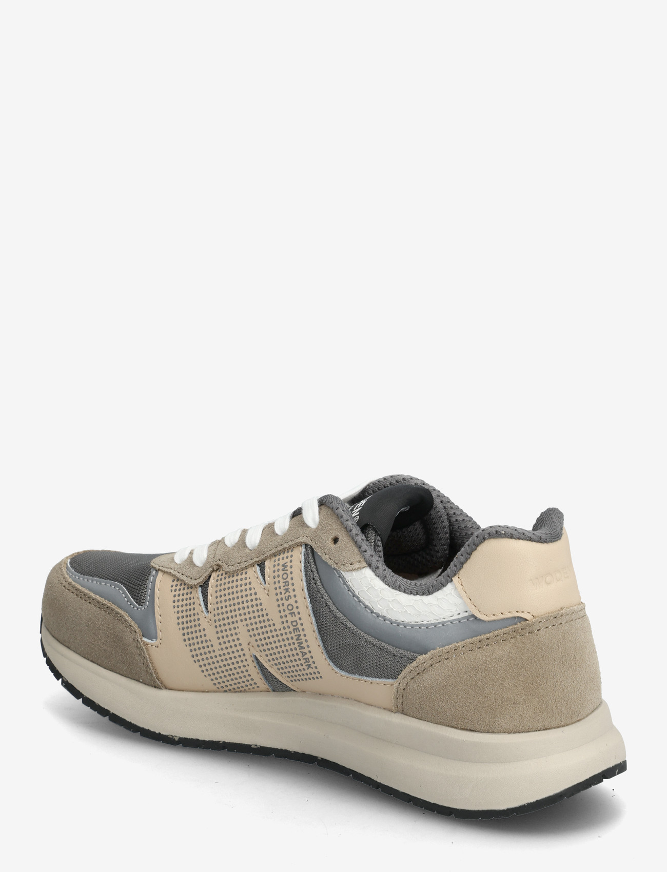 WODEN - Rigmor Reflective - lave sneakers - silver mink - 2