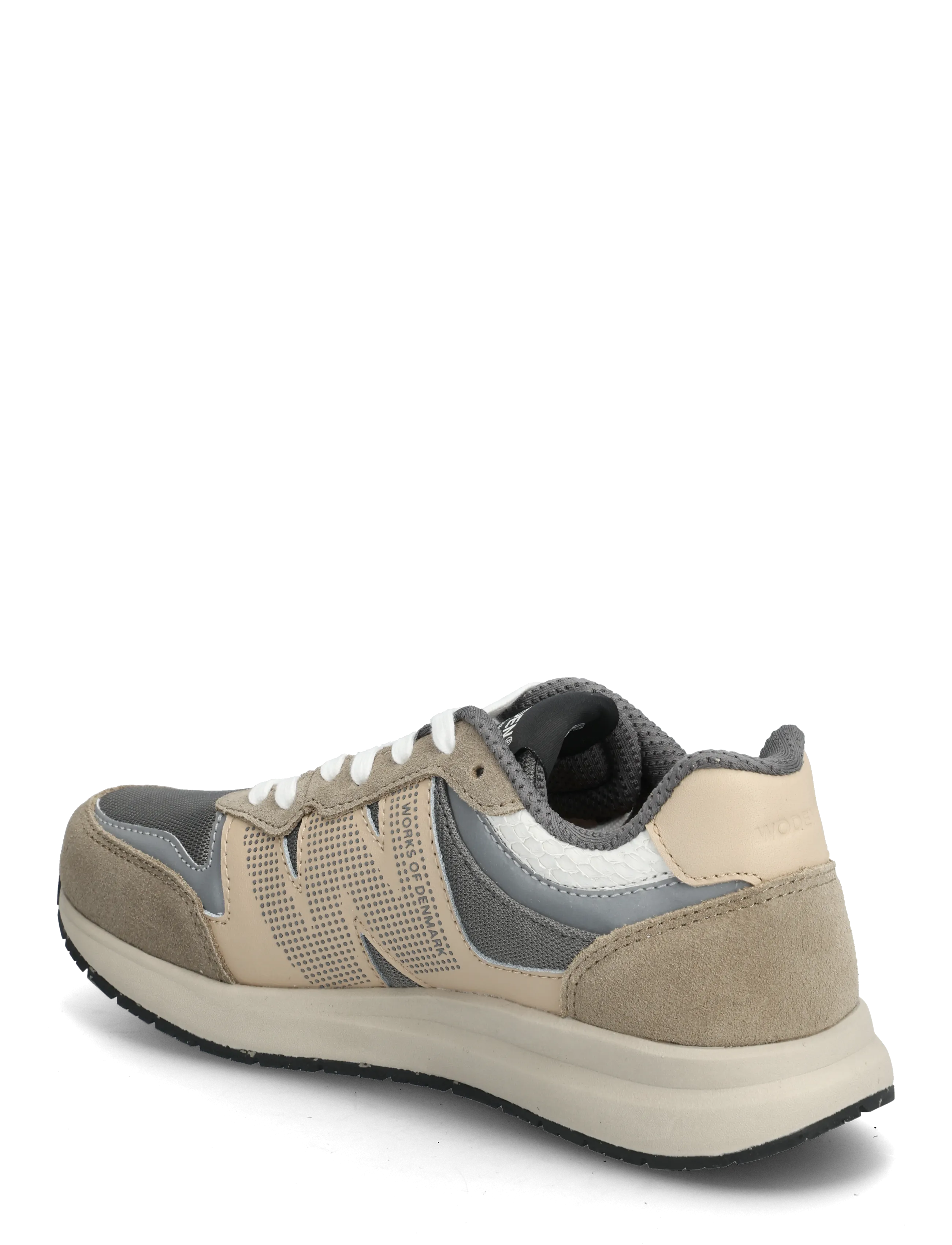 WODEN - Rigmor Reflective - lave sneakers - silver mink - 3