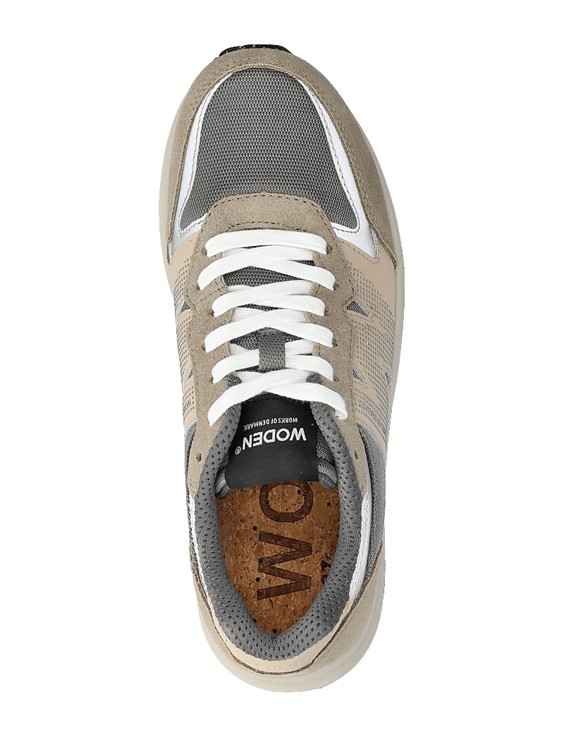 WODEN - Rigmor Reflective - lave sneakers - silver mink - 3