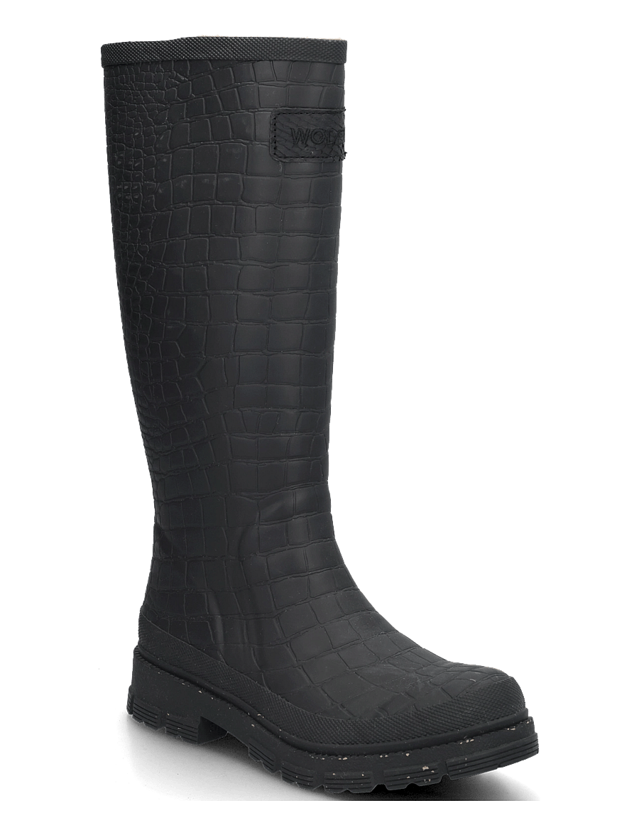 WODEN - Le Croco Waterproof - hverdags stil - black - 1