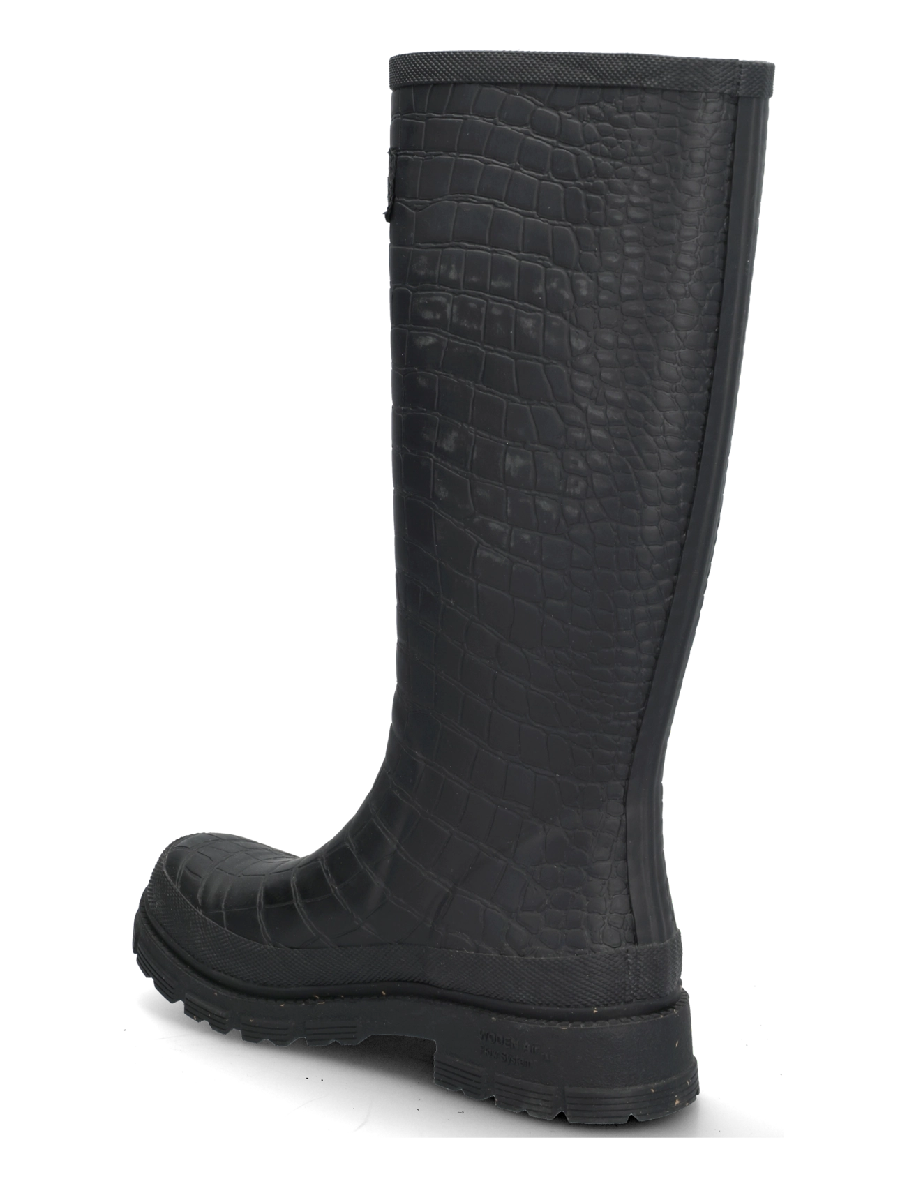 WODEN - Le Croco Waterproof - hverdags stil - black - 2