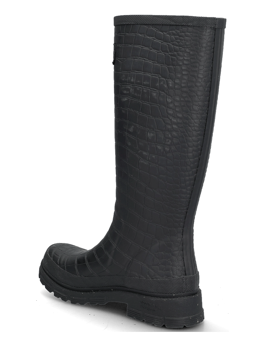 WODEN - Le Croco Waterproof - hverdags stil - black - 2