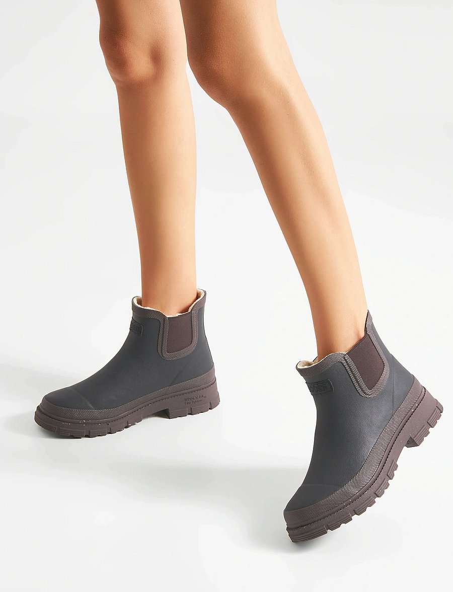 WODEN - Liv Warm Waterproof - talvesaapad - black/chocolate - 0