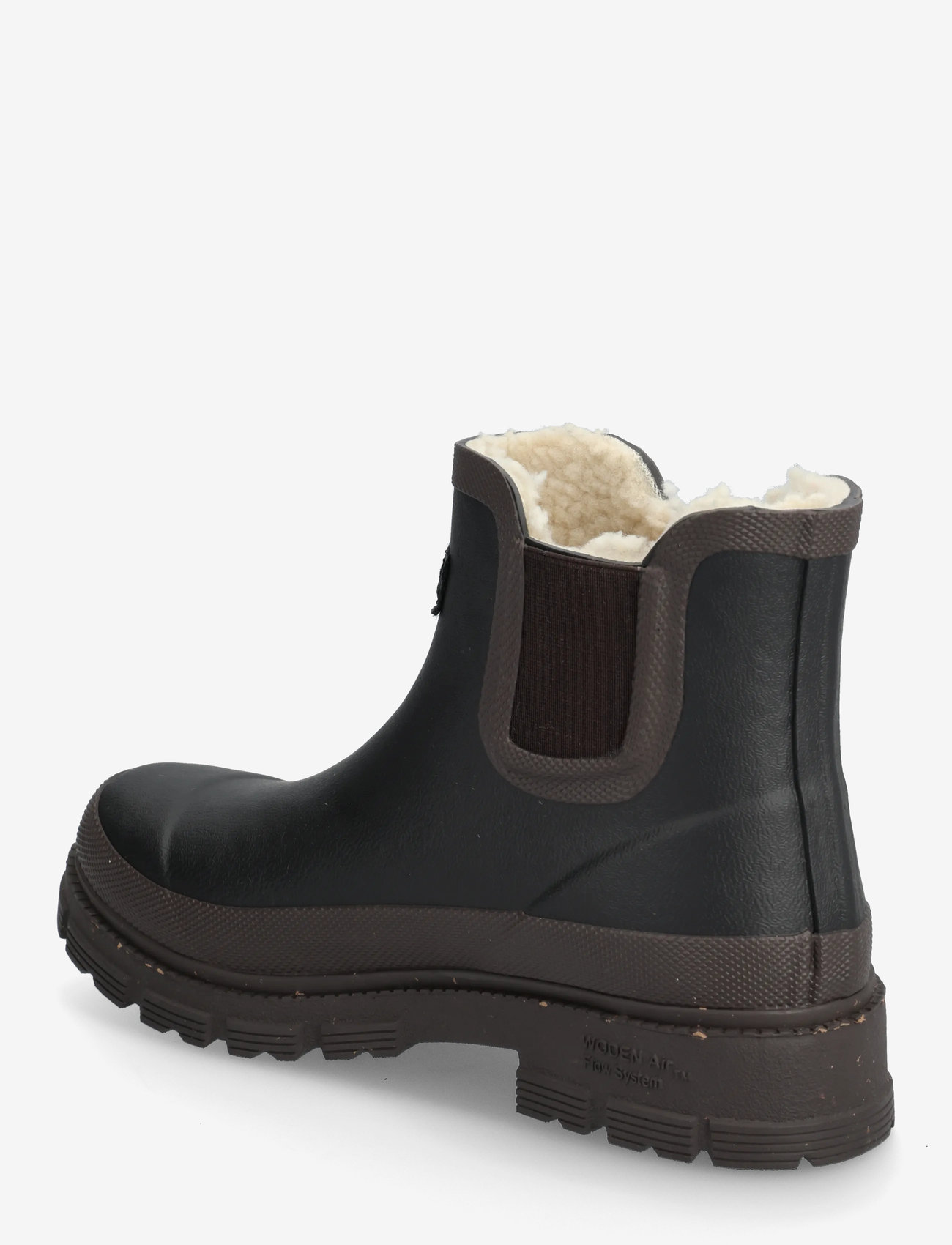 WODEN - Liv Warm Waterproof - rain boots - black/chocolate - 3