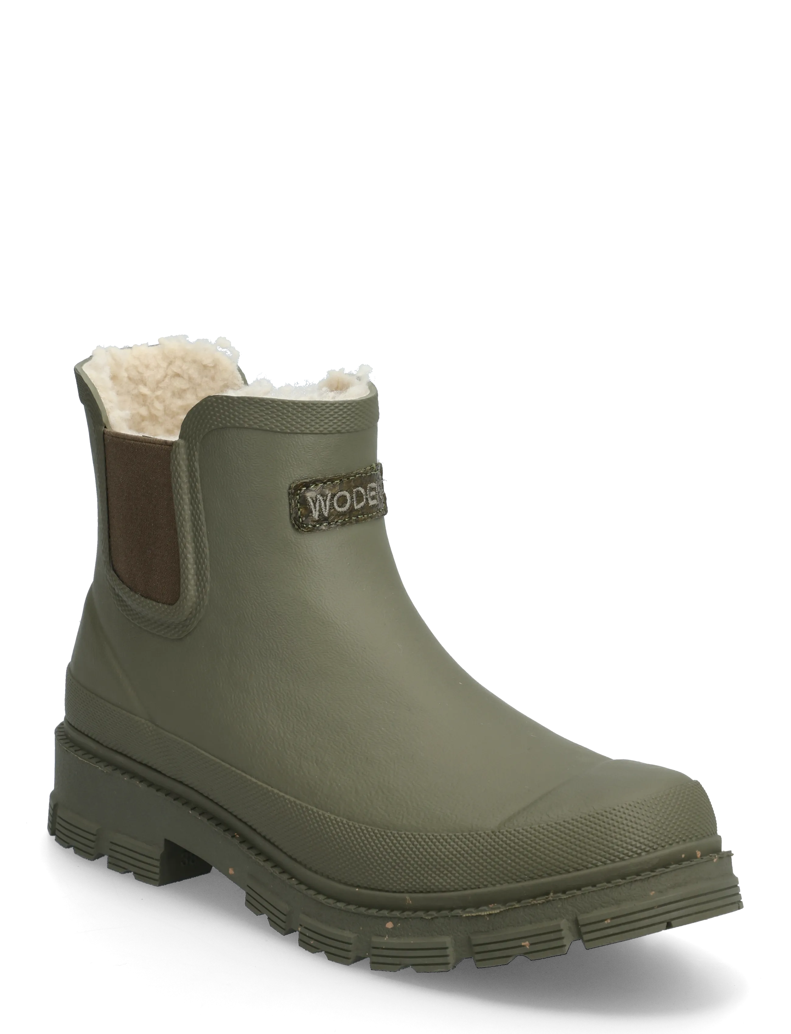 WODEN Liv Warm Waterproof - Gummistøvler - DARK OLIVE / khaki/green