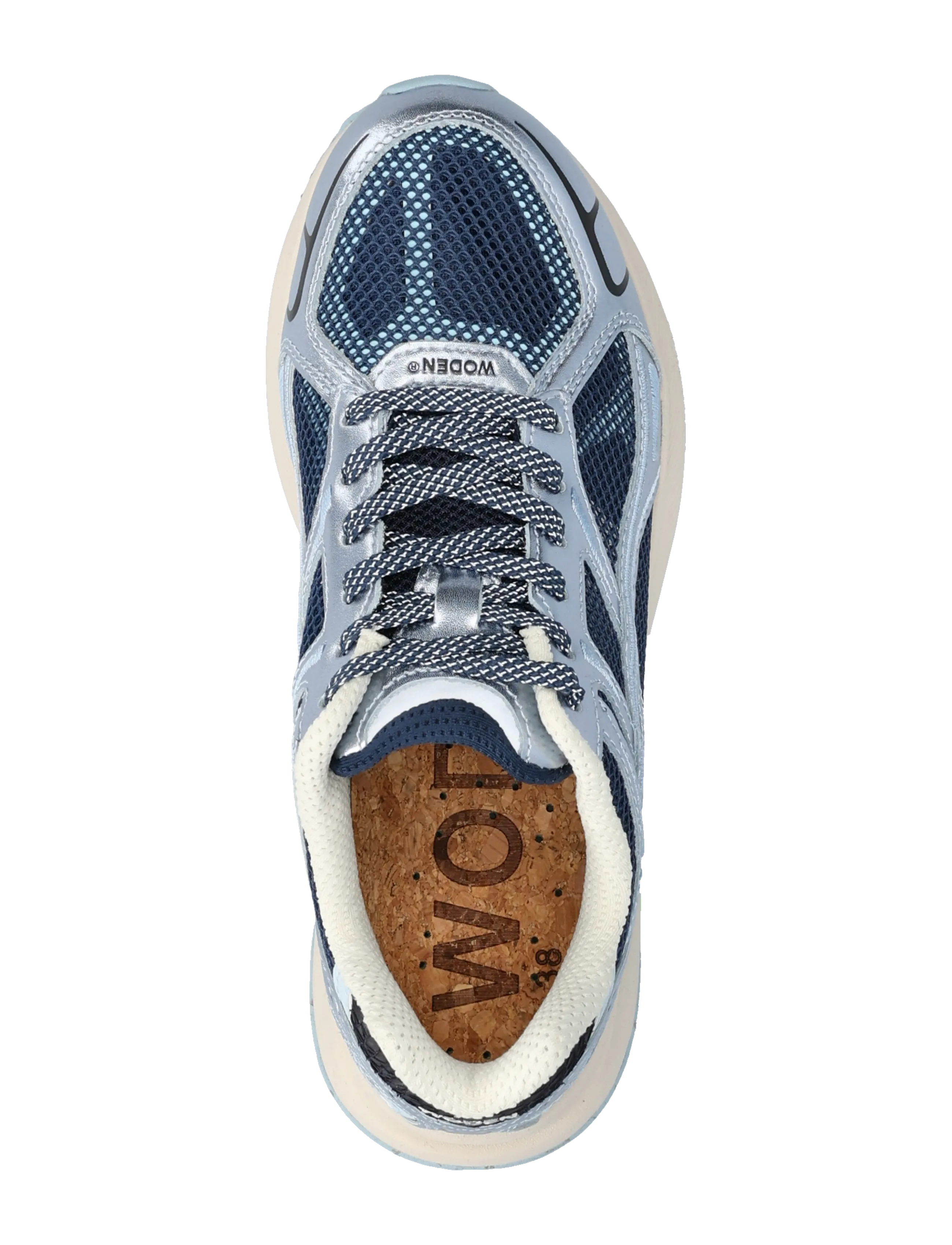 WODEN - Josephine - baskets basses - ice blue/dark navy - 3