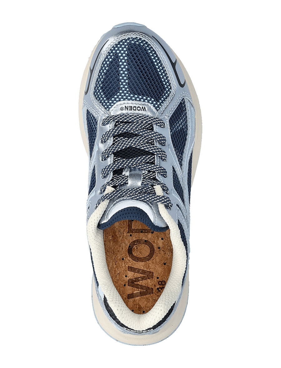 WODEN - Josephine - baskets basses - ice blue/dark navy - 3