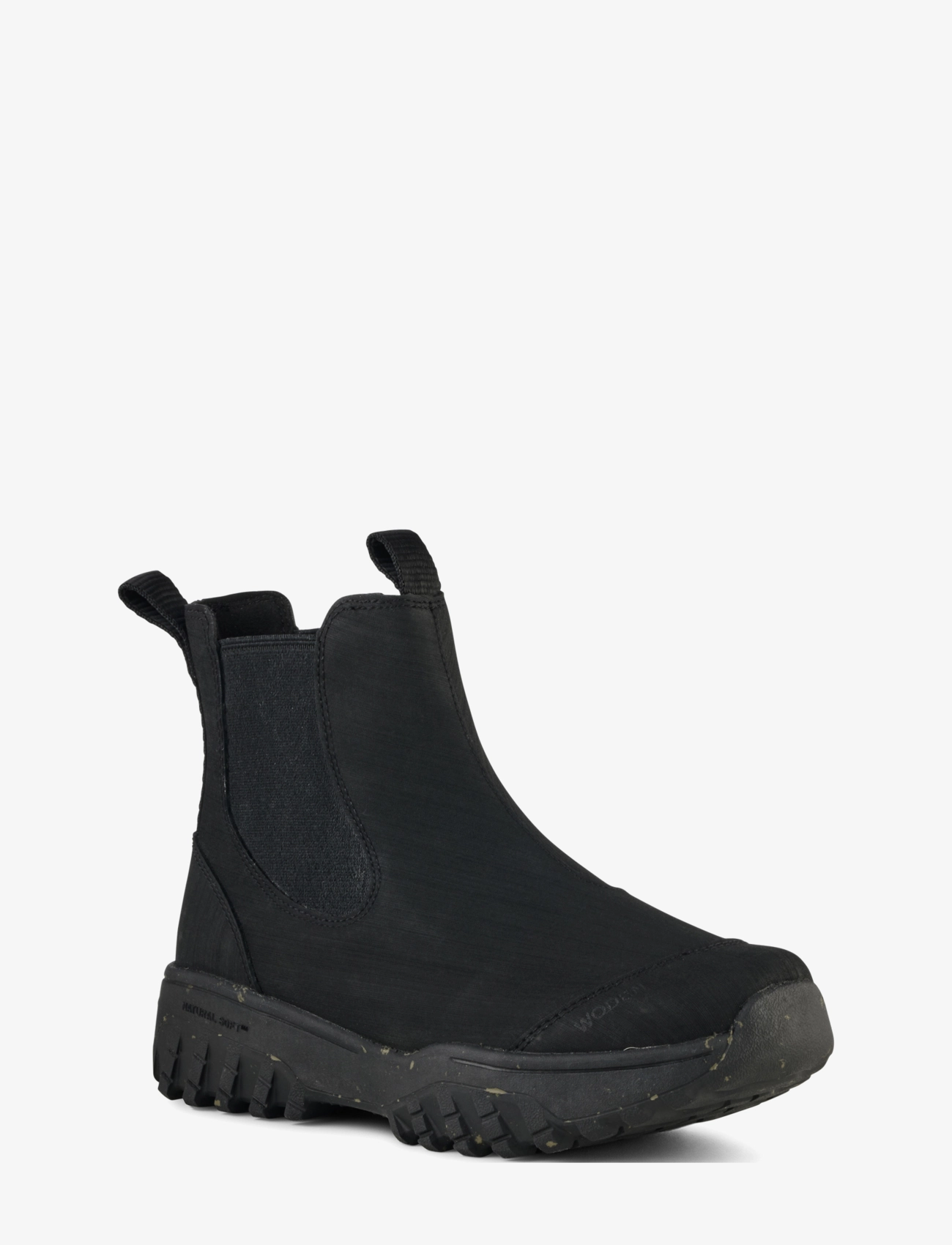 WODEN - Magda Rubber Track Boot - chelsea boots - black - 1