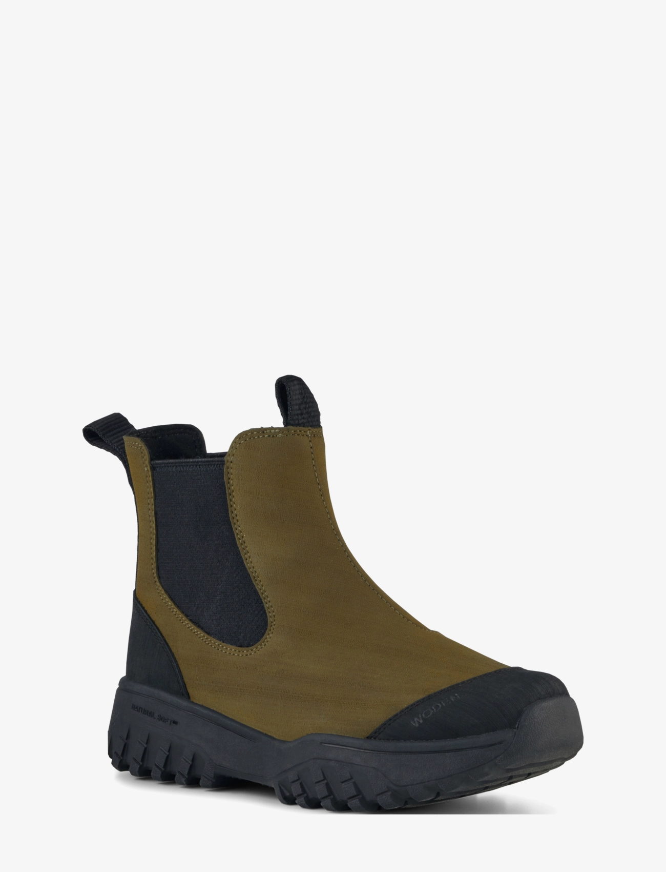 WODEN - Magda Rubber Track Boot - dark olive/black - 1