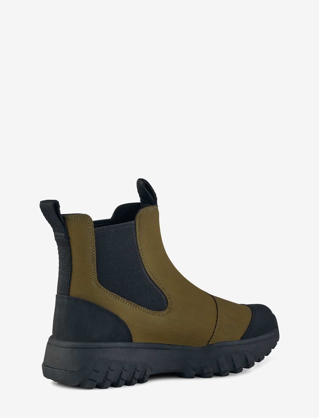 WODEN - Magda Rubber Track Boot - chelsea boots - dark olive/black - 2