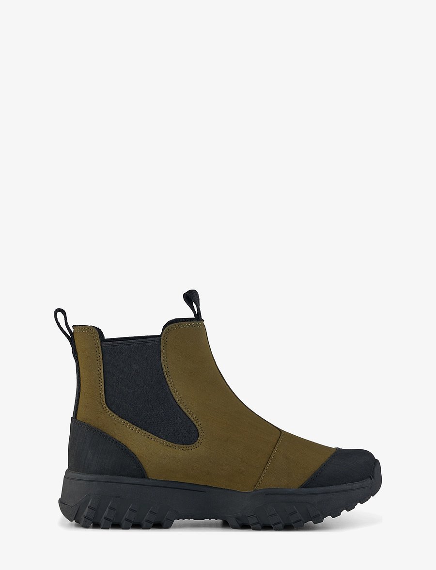 WODEN - Magda Rubber Track Boot - dark olive/black - 3