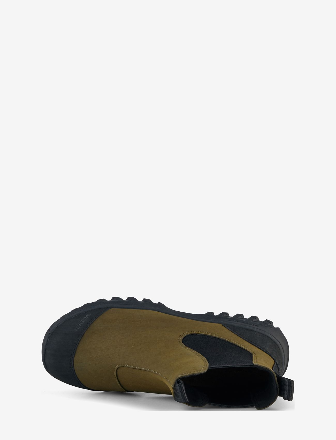 WODEN - Magda Rubber Track Boot - chelsea boots - dark olive/black - 4