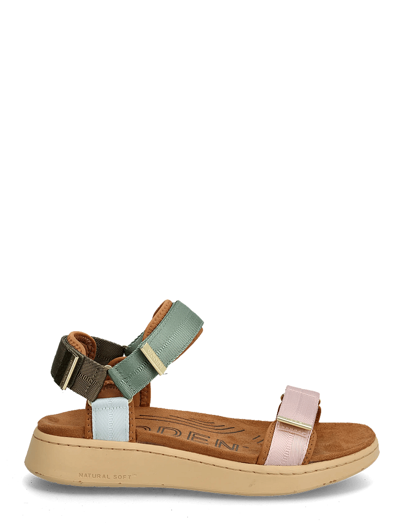 WODEN - Line - flade sandaler - algae multi - 2