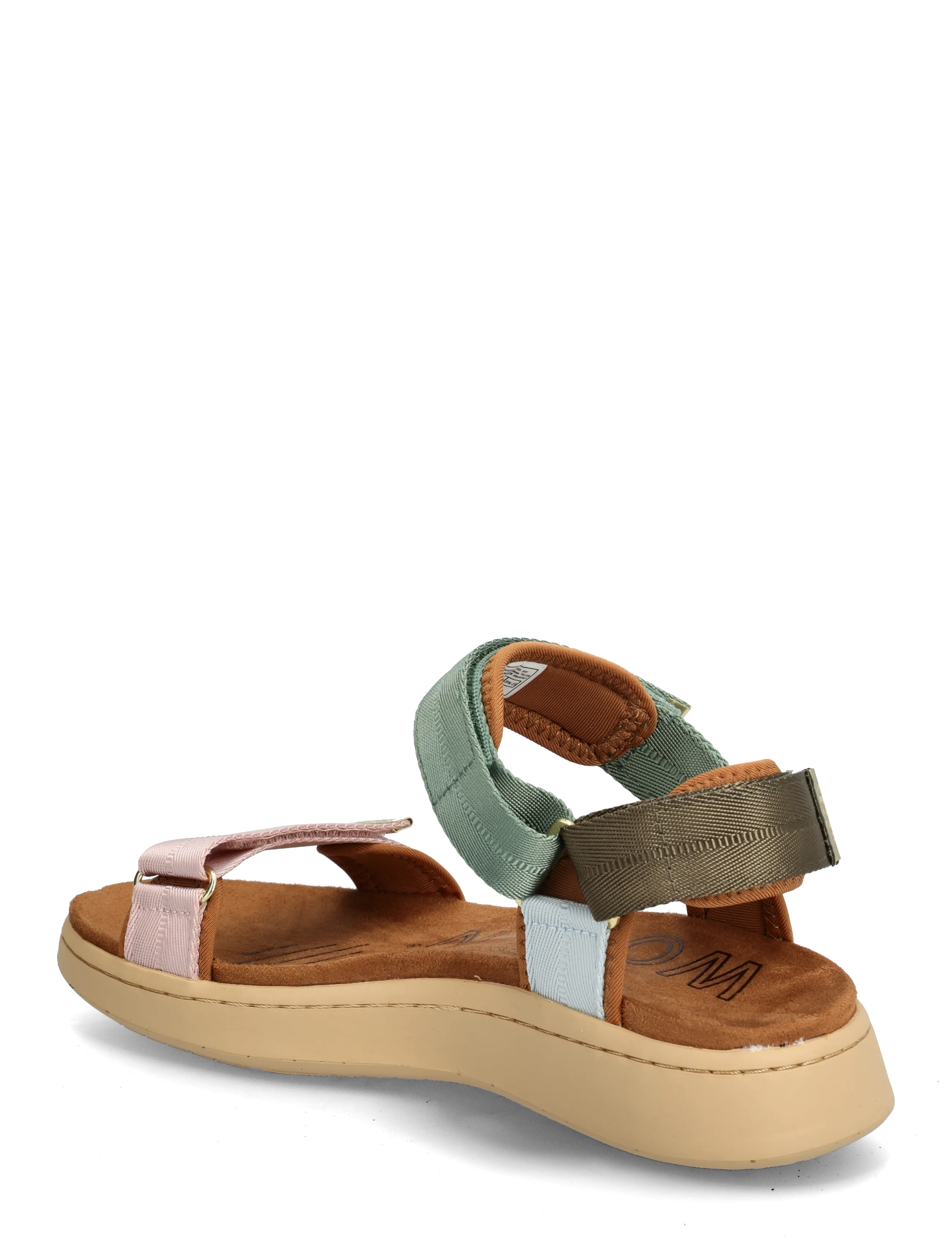 WODEN - Line - flache sandalen - algae multi - 1