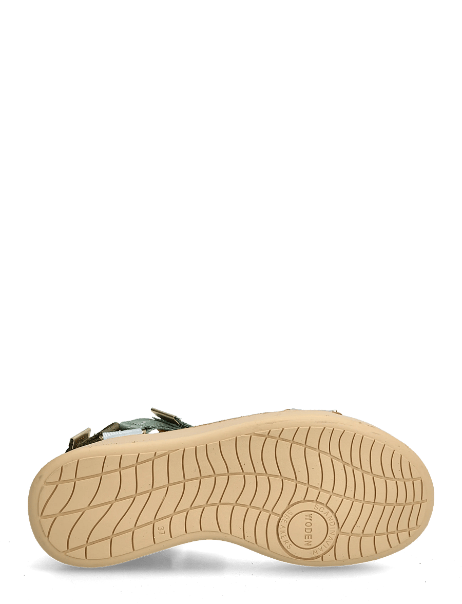 WODEN - Line - flache sandalen - algae multi - 4