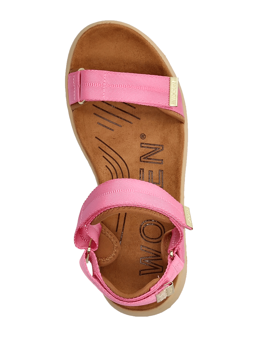 WODEN - Line - flache sandalen - aurora pink - 3