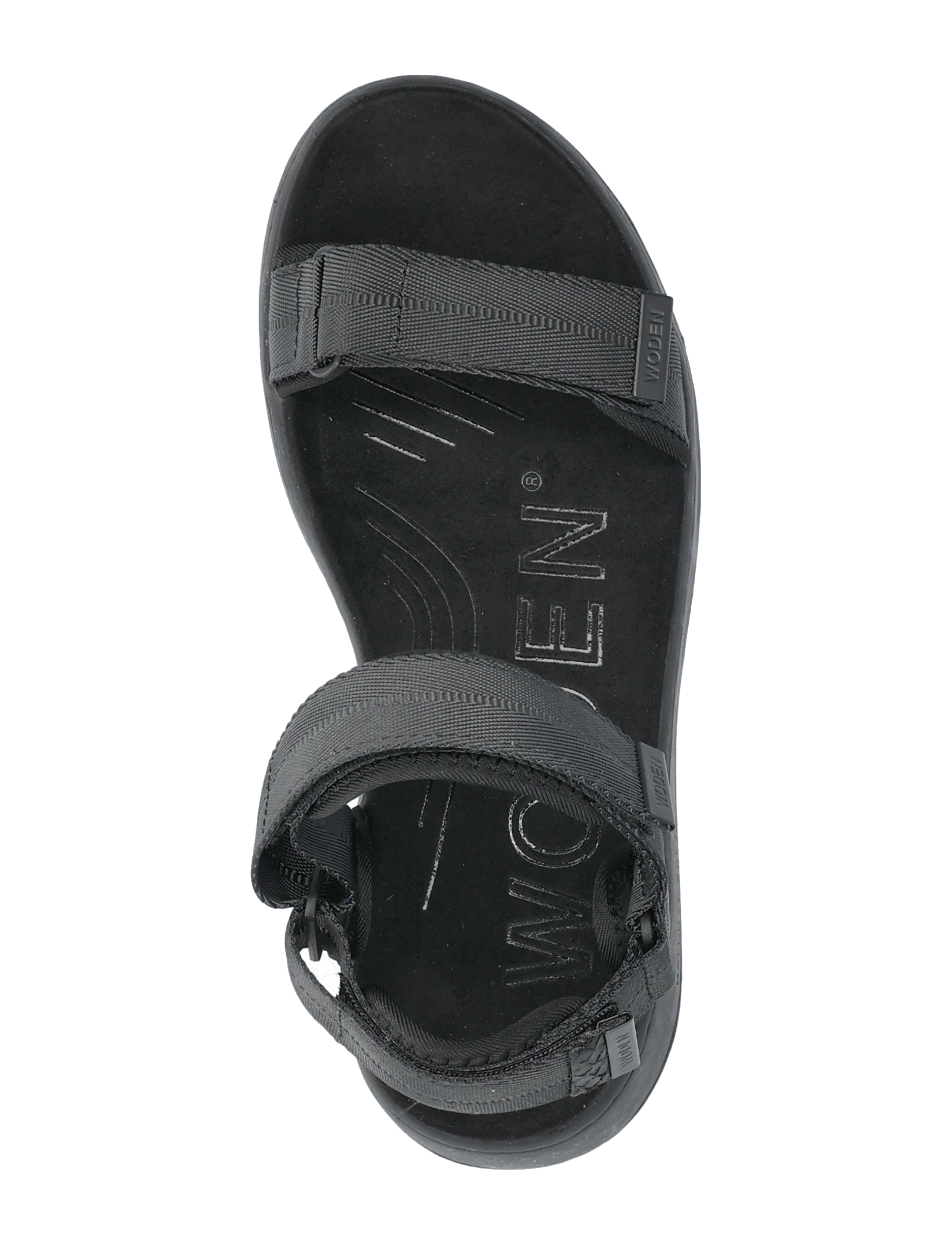 WODEN - Line - sko - black/black - 3