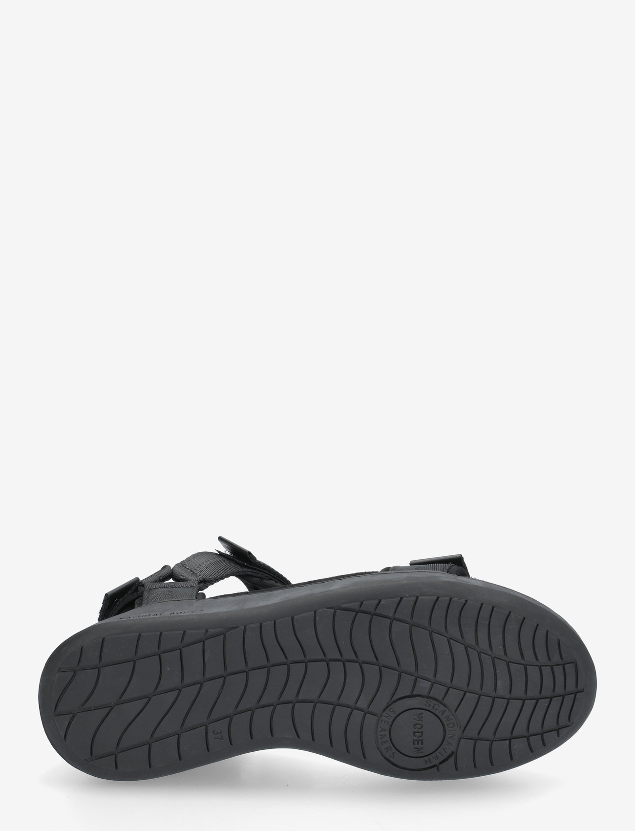 WODEN - Line - flade sandaler - black/black - 4