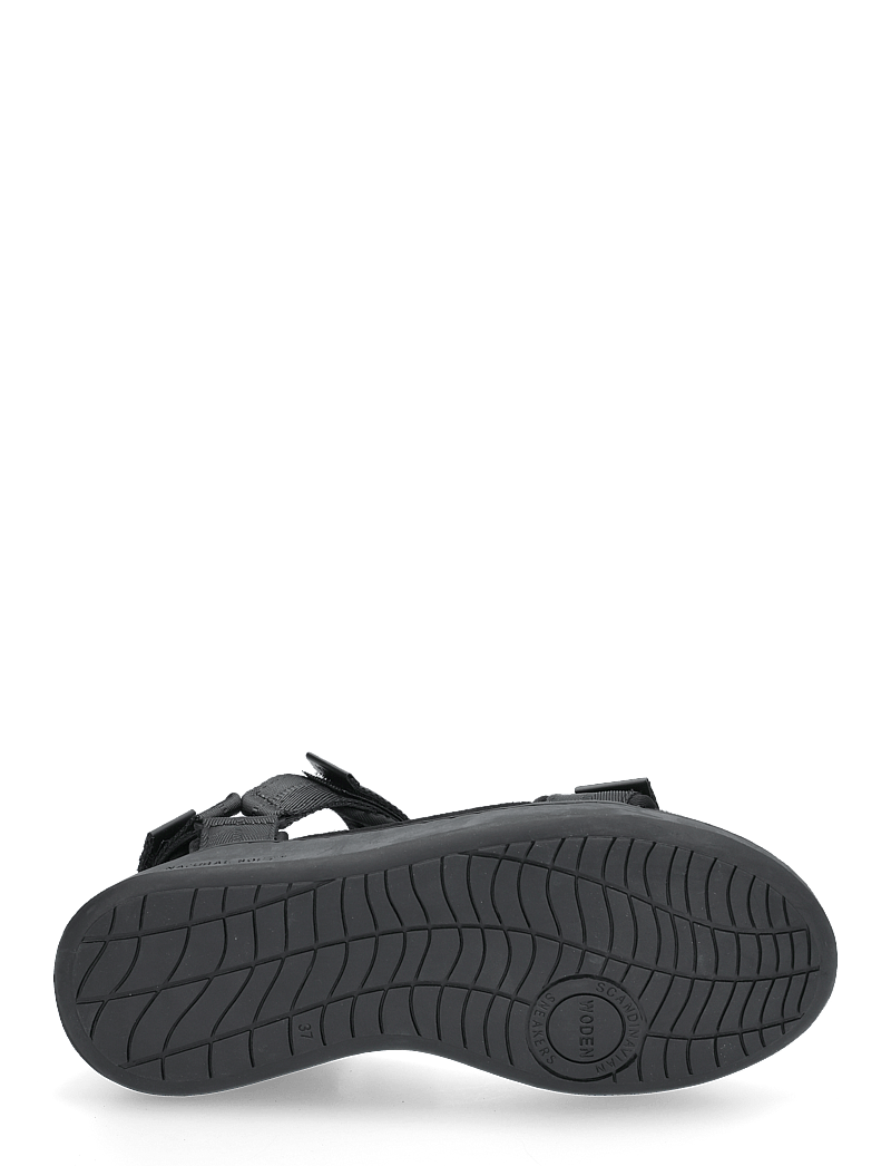 WODEN - Line - flade sandaler - black/black - 4