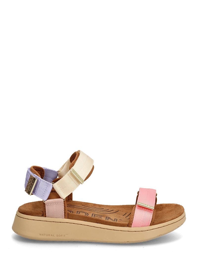 WODEN - Line - flade sandaler - butter multi - 1