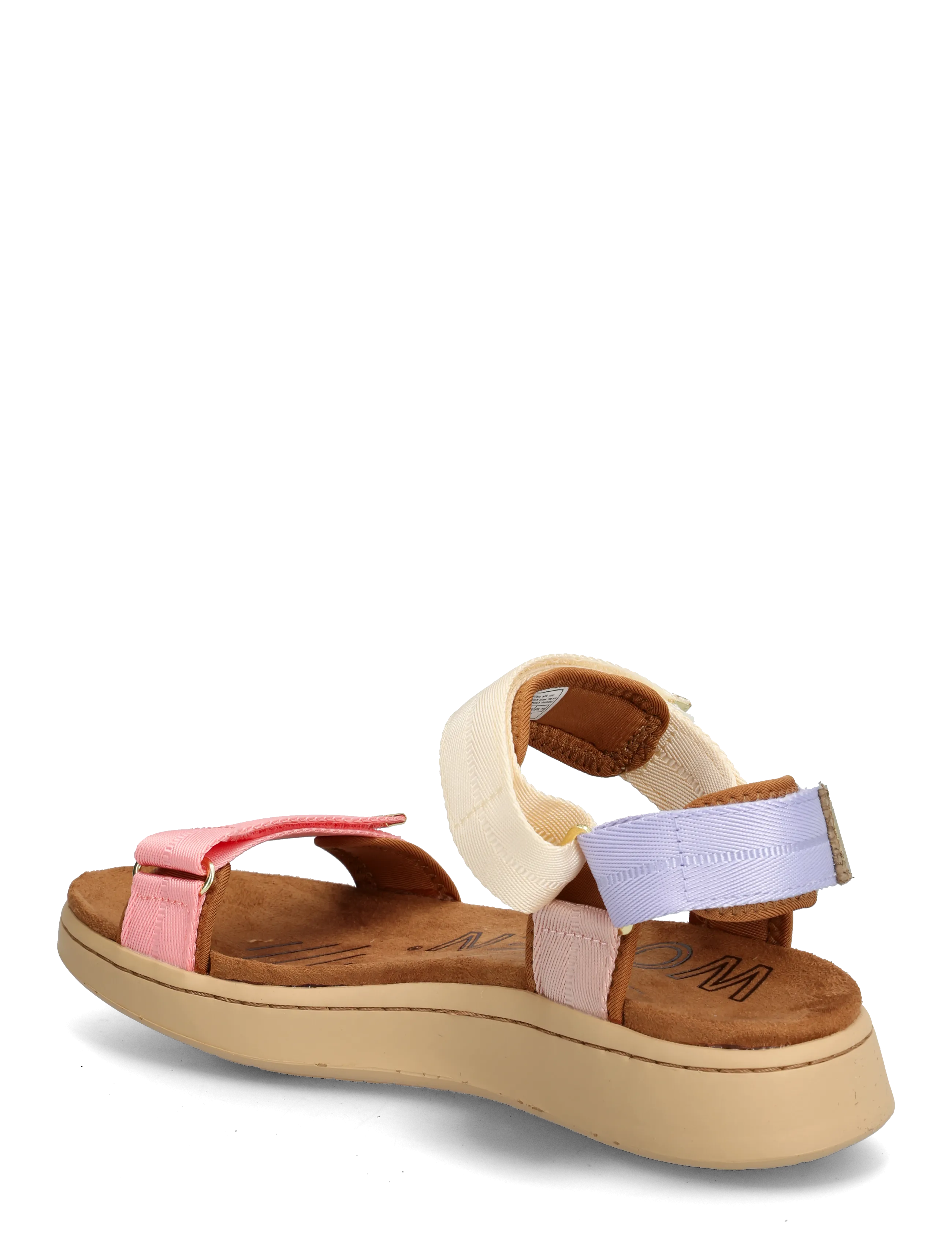 WODEN - Line - flache sandalen - butter multi - 2