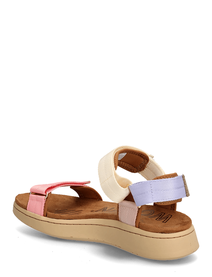 WODEN - Line - flache sandalen - butter multi - 2