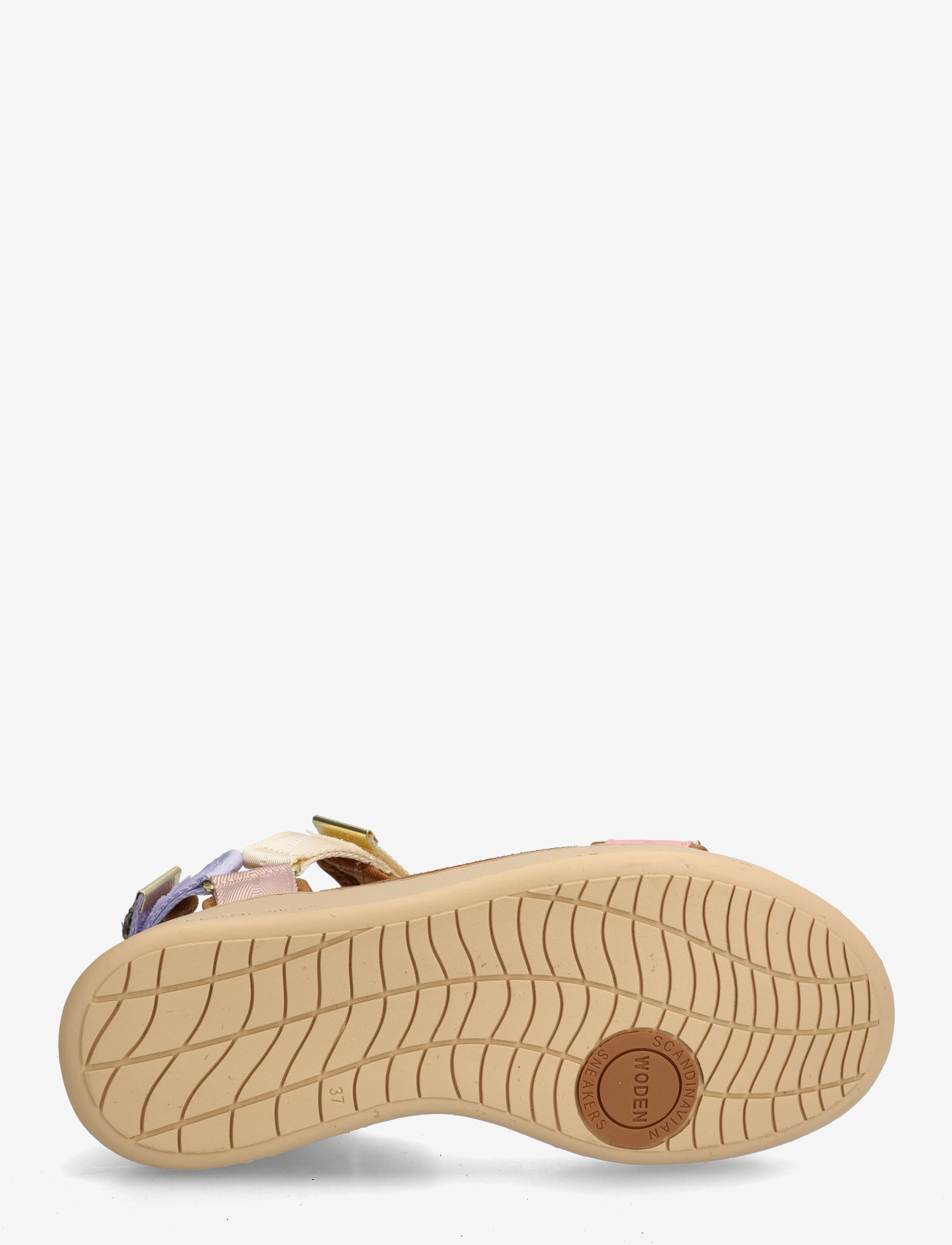 WODEN - Line - kontsata sandaalid - butter multi - 4
