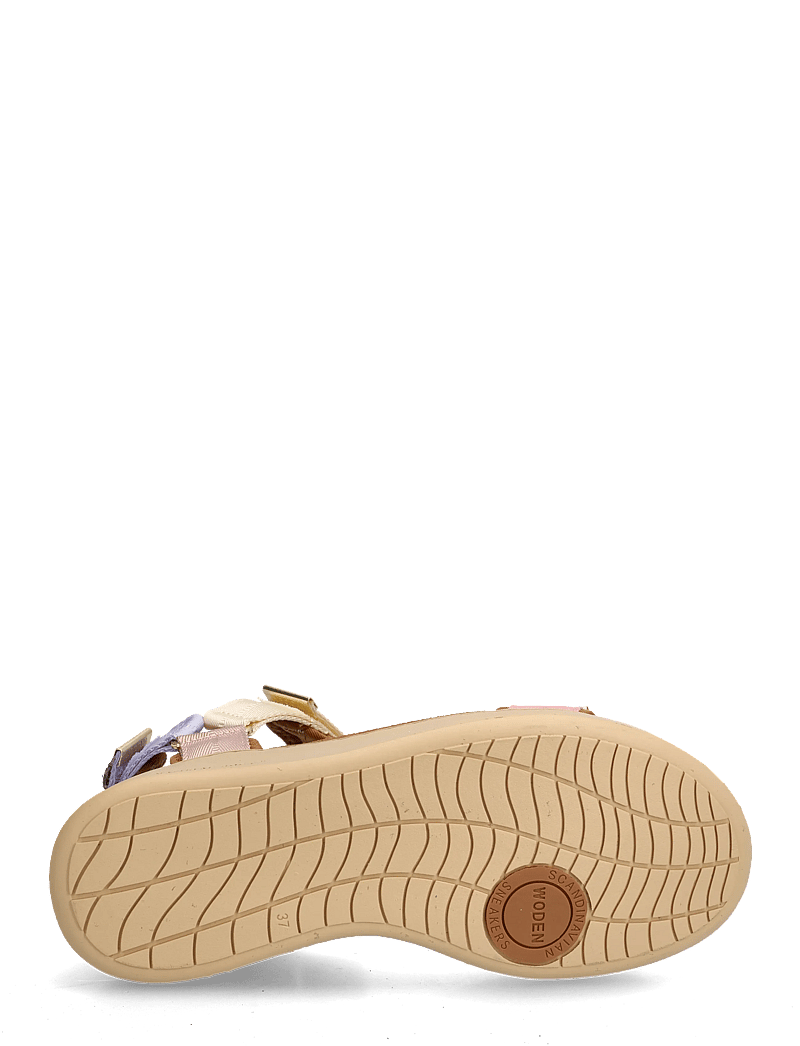 WODEN - Line - flade sandaler - butter multi - 4
