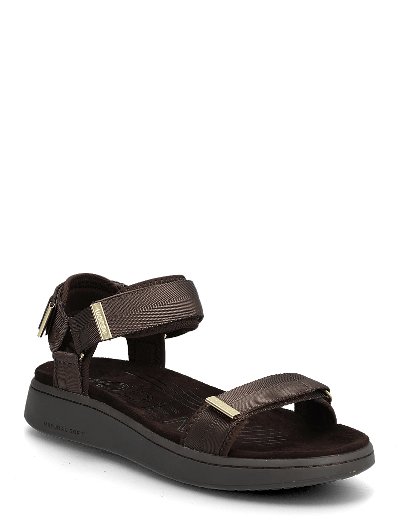 WODEN - Line - flade sandaler - chocolate - 0
