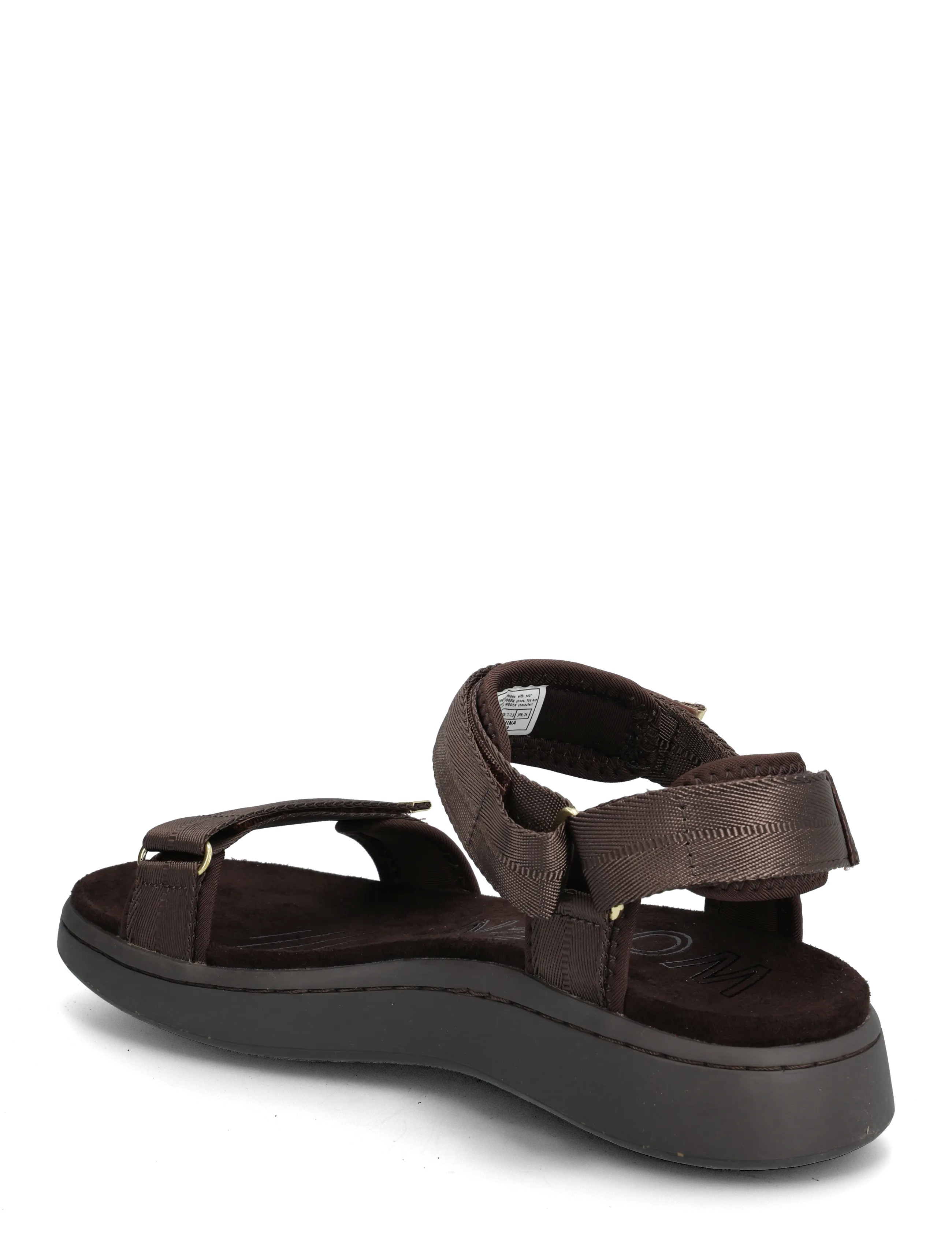 WODEN - Line - flache sandalen - chocolate - 2