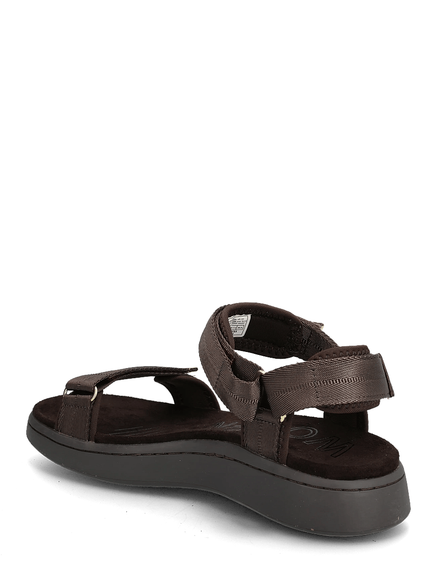WODEN - Line - flache sandalen - chocolate - 2