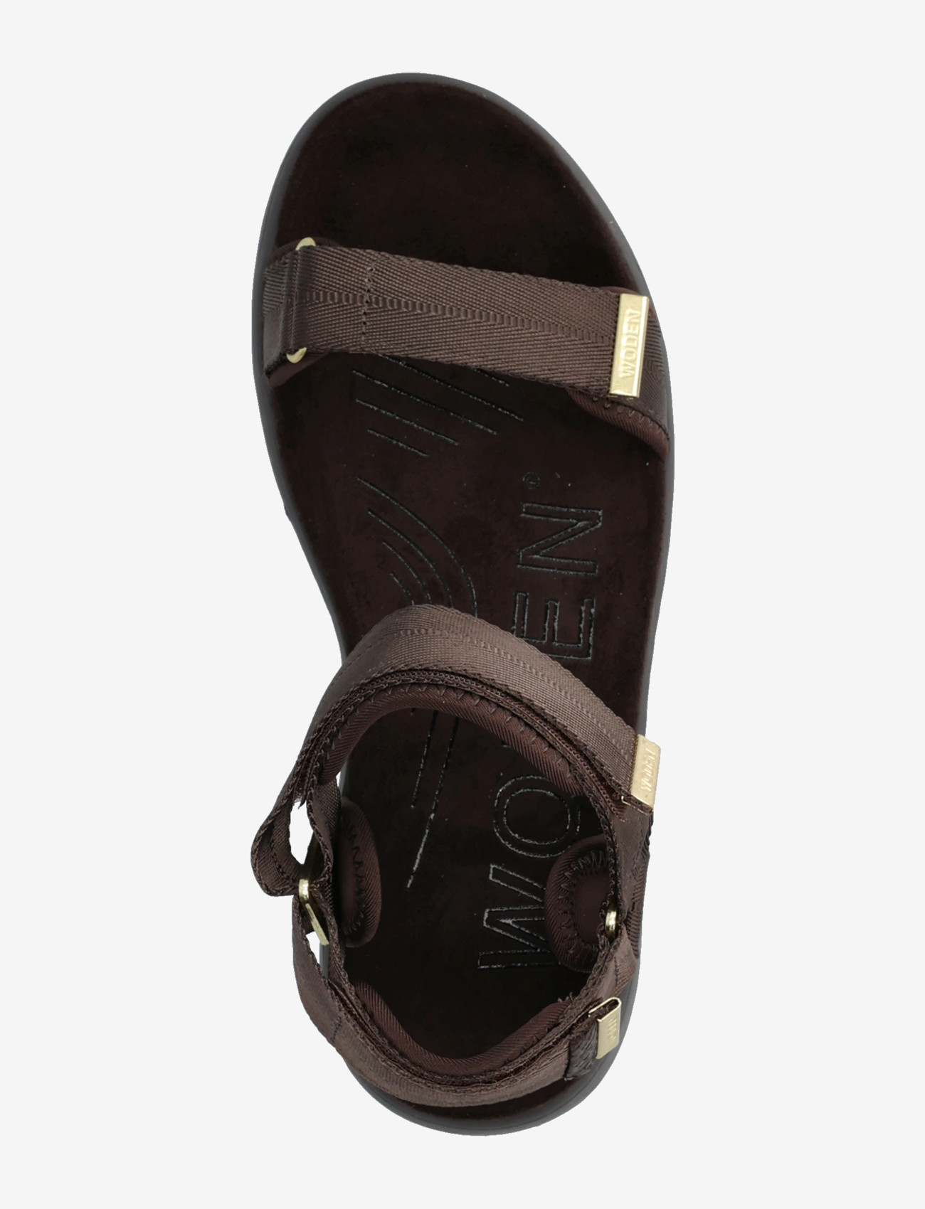 WODEN - Line - flache sandalen - chocolate - 3