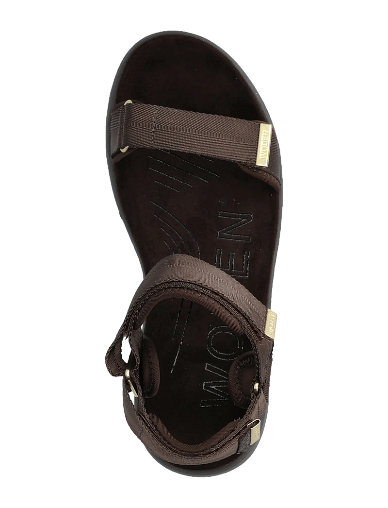 WODEN - Line - flade sandaler - chocolate - 3