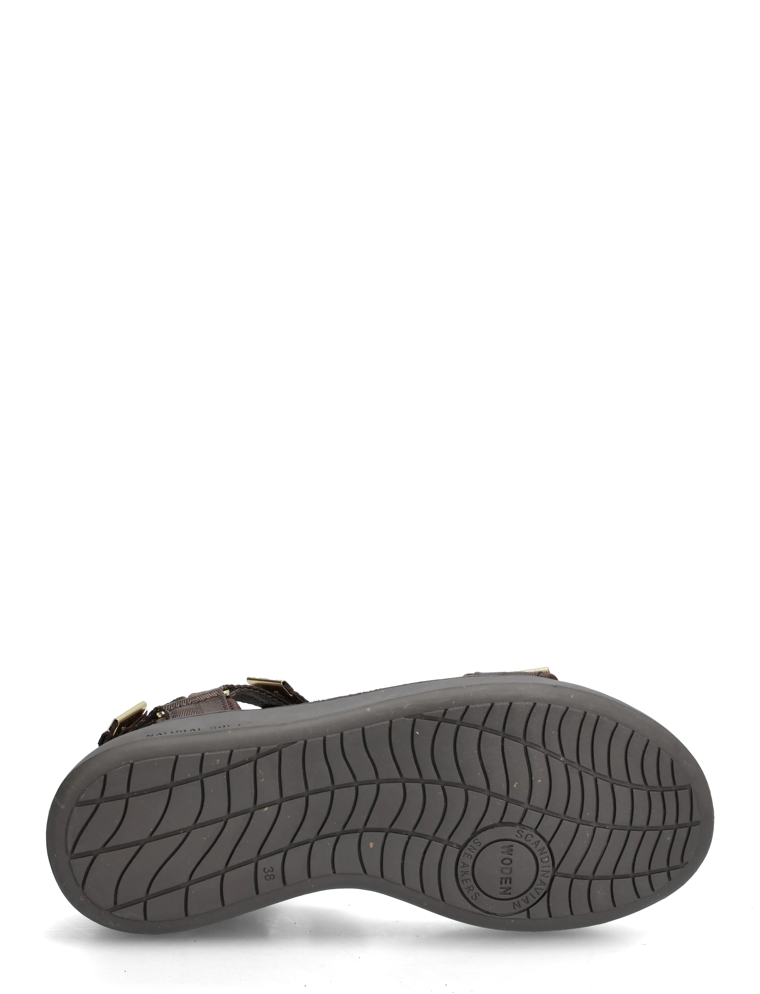 WODEN - Line - flache sandalen - chocolate - 4