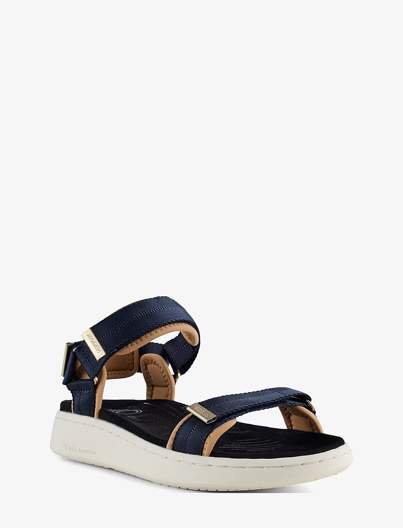 WODEN - Line - flade sandaler - dark navy - 1