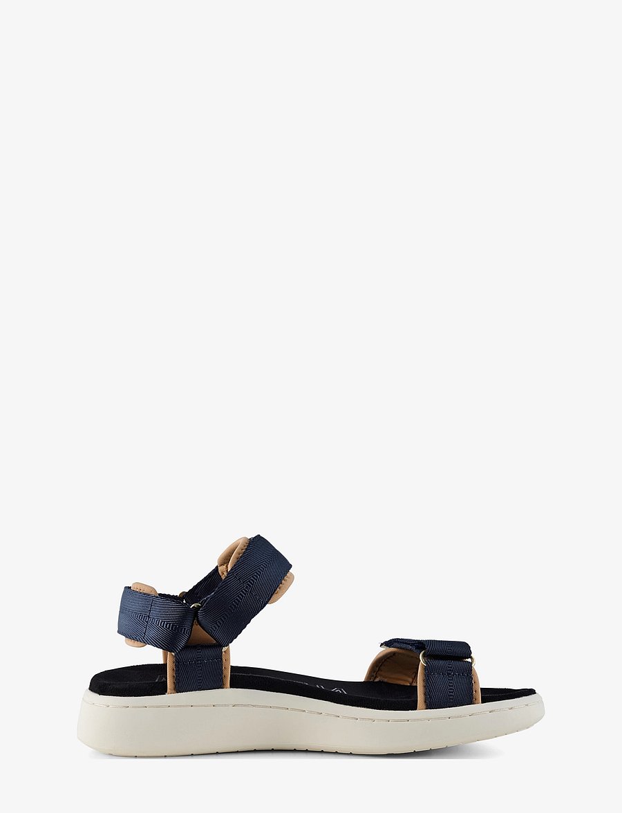 WODEN - Line - flache sandalen - dark navy - 3